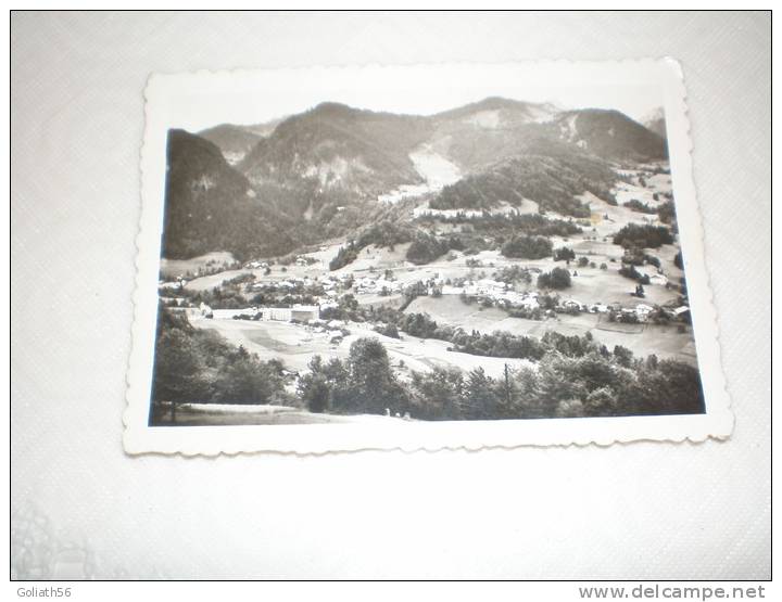 Lot De 6 Photos N&B Anciennes St Jean D´Aulph, Lac Des Settons, En Morvan, Etc....Format 9 Cm X 6,5 Cm - Lieux