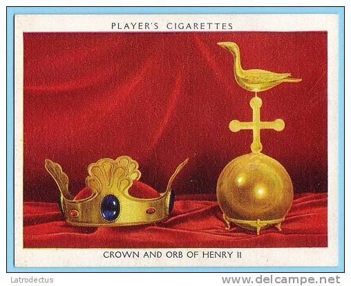 John Player's - British Regalia - 5 - Crown And Orb Of Henry II - Player's