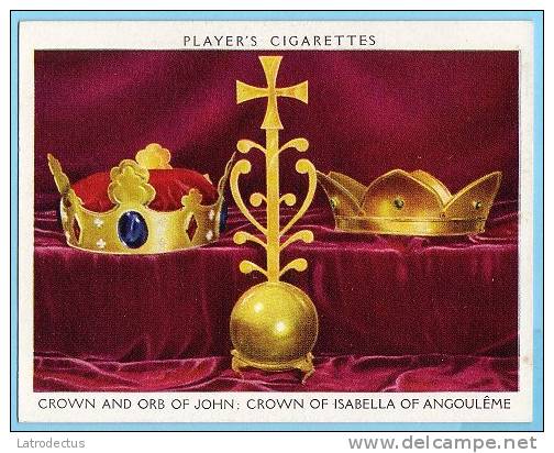 John Player's - British Regalia - 7 - John, Isabella Of Angoulême - Player's