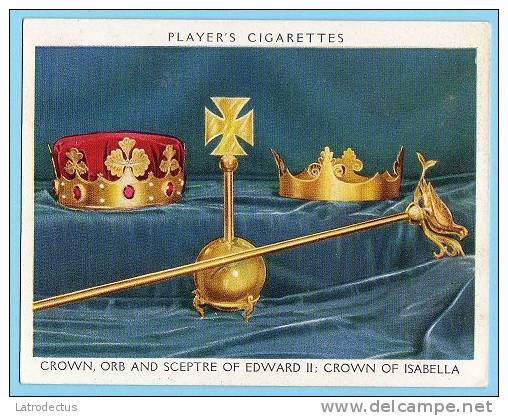 John Player's - British Regalia - 9 - Edward II, Isabella - Player's