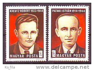 HUNGARY - 1974. Hungarian Antifascist Martyrs - MNH - Ungebraucht