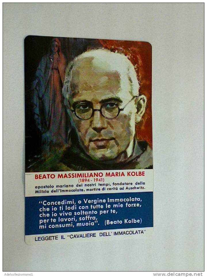 70309)calendario 1974 - Beato Massimiliano Maria Kolbe - Tamaño Pequeño : 1971-80