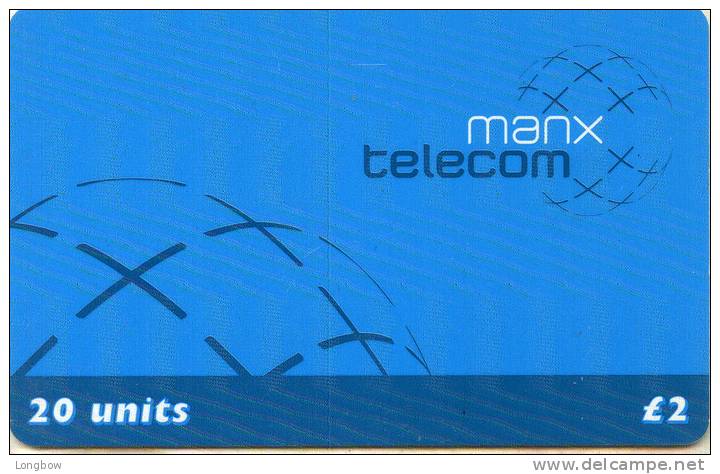 MANX TELECOM-20 UNITS - Isola Di Man