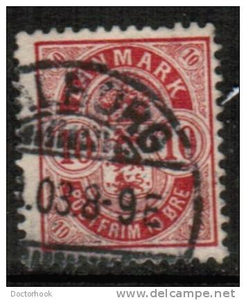 DENMARK   Scott #  45a  F-VF USED - Used Stamps