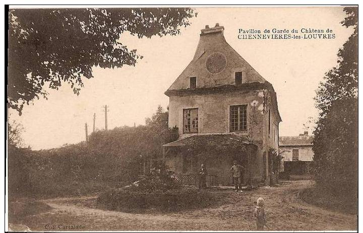 95  -  CHENNEVIERES-les-LOUVRES - Pavillon De Garde - Autres & Non Classés