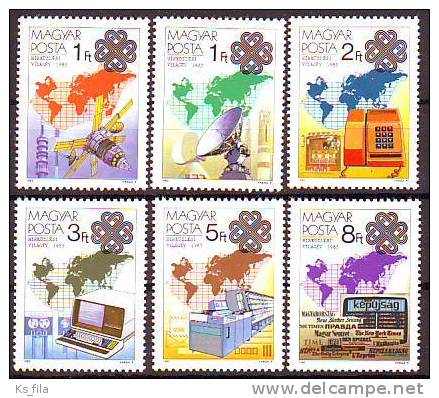 HUNGARY - 1983. World Communications Year - MNH - Neufs