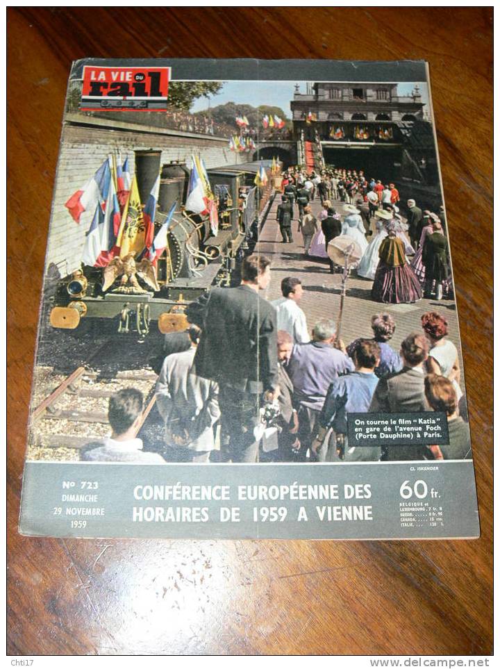 ORLEANS  " LA NOUVELLE GARE  " HEBDO VIE DU RAIL NOVEMBRE 1959 N 723 - Chemin De Fer & Tramway