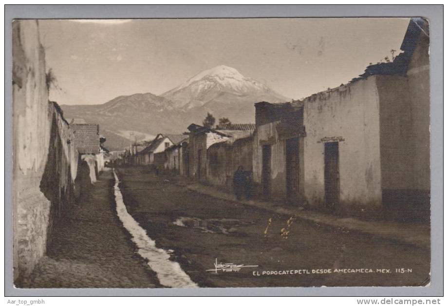 Mexiko Popocatepetl 1939-12-04 Zensur->DE Foto #115-N - Mexique