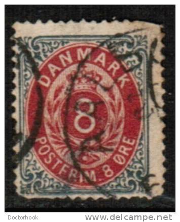 DENMARK   Scott #  28  F-VF USED - Used Stamps