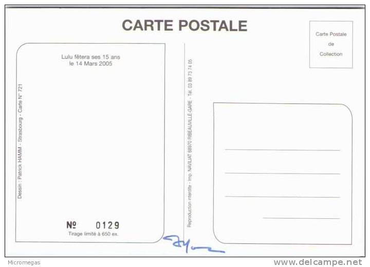 Patrick HAMM - Lulu Fêtera Ses 15 Ans Le 14 Mars 2005 - Hamm