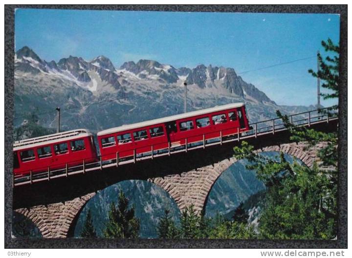 CPSM TRAIN - LE TRAIN DE MONTENVERS - 1965 - - Funicular Railway