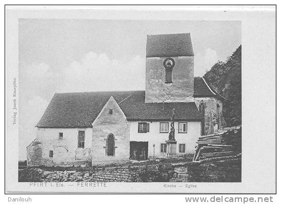 68 // FERETTE   Eglise - Ferrette