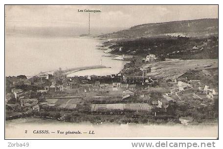 CASSIS Belle Vue Générale 1928 - Cassis