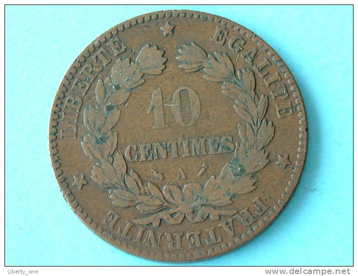 1896 A - 10 CENTIMES / KM 815.1 ( For Grade, Please See Photo ) ! - Autres & Non Classés