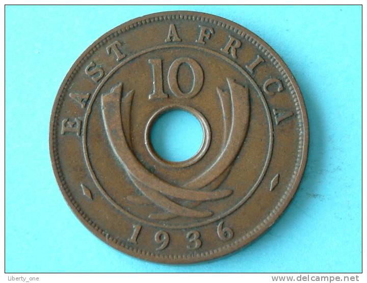 1936 - 10 CENTS / KM 24 ( For Grade, Please See Photo ) ! - British Colony