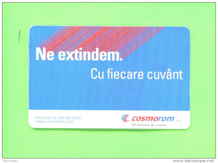 ROMANIA - Chip Phonecard As Scan - Roumanie