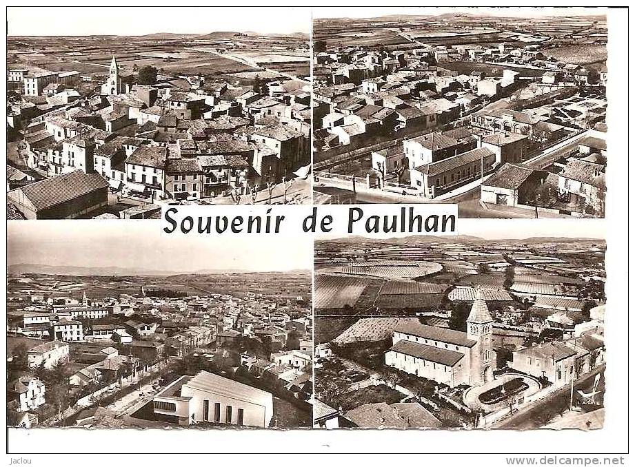 SOUVENIR DE PAULHAN MULTI VUE REF 21951 - Paulhan