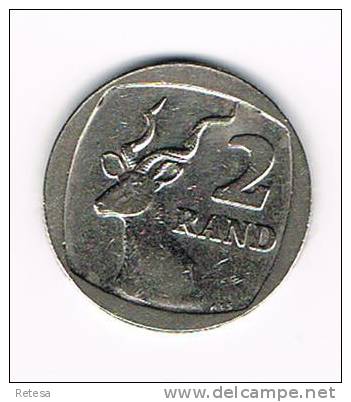 - ZUID AFRIKA  2 RAND 1989 - Sudáfrica