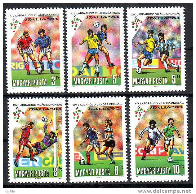 HUNGARY - 1990. World Cup Football Championship - MNH - Unused Stamps