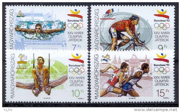 HUNGARY - 1992. Olympic Games, Barcelona - MNH - Neufs