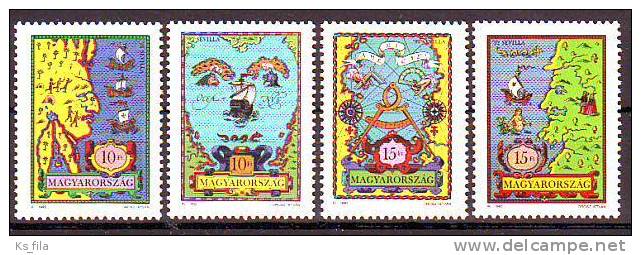 HUNGARY - 1992. Expo '92 World's Fair, Seville - MNH - Unused Stamps