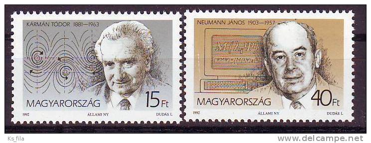 HUNGARY - 1992. Anniversaries - MNH - Neufs