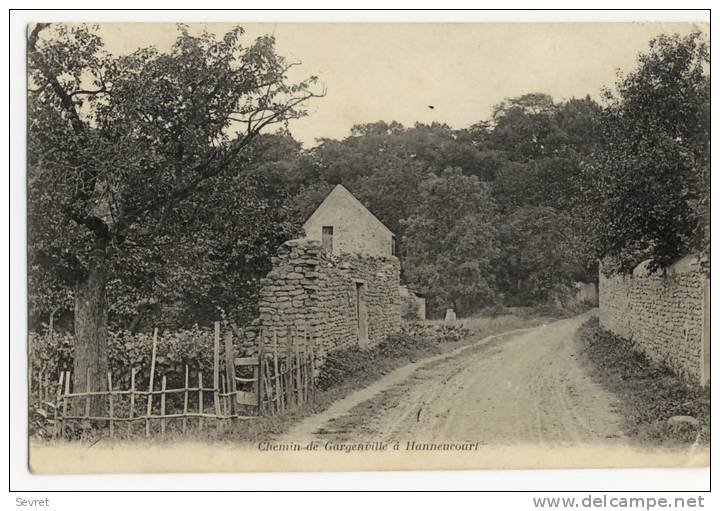 GARGENVILLE -Chemin De Gargenville à Hannecourt. - Gargenville