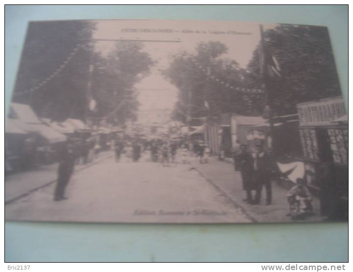 REPRODUCTION-FETE DES LOGES - ALLEE DE LA LEGION D´HONNEUR - Foires