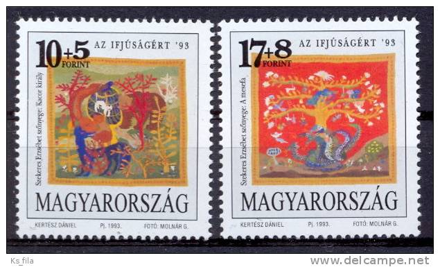 HUNGARY - 1993. Youth Stamps - MNH - Neufs