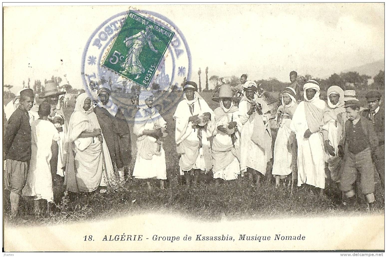 ALGERIE * Groupe De Kssassbia, Musique Nomade - Métiers