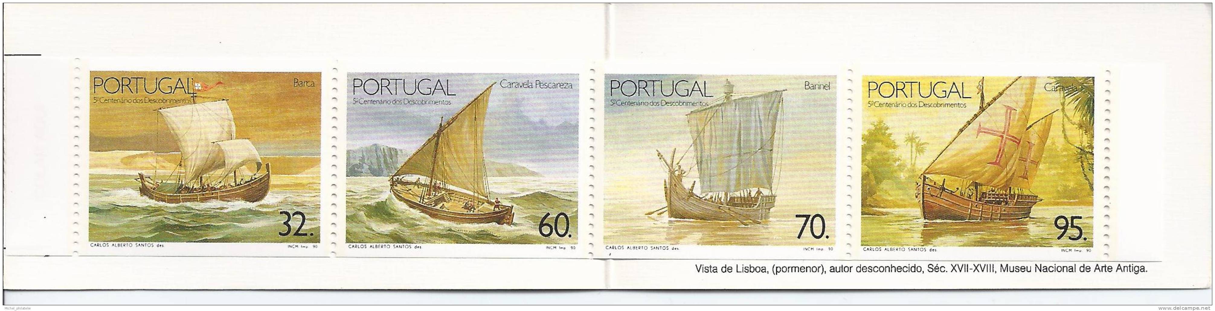 Portugal, Carnet Grand Format Chalutiers Au Large Des Côtes Portugaise - Carnets