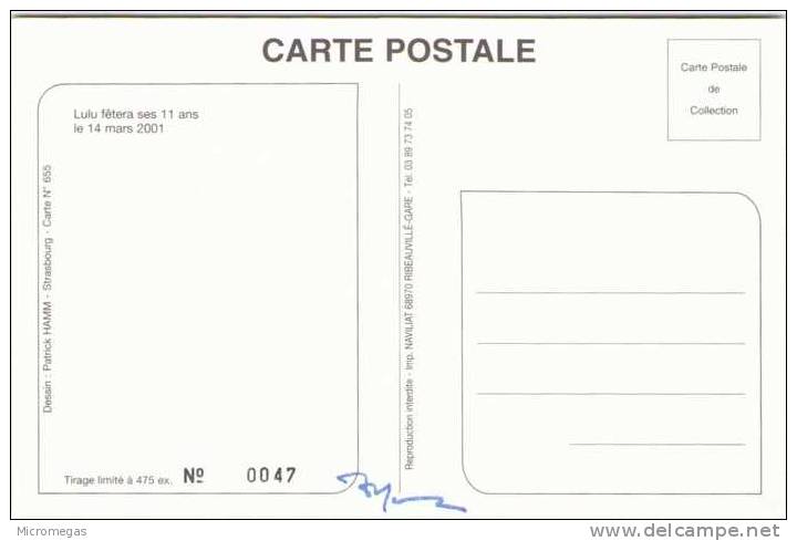 Patrick HAMM - Lulu Fêtera Ses 11 Ans Le 14 Mars 2001 - Hamm