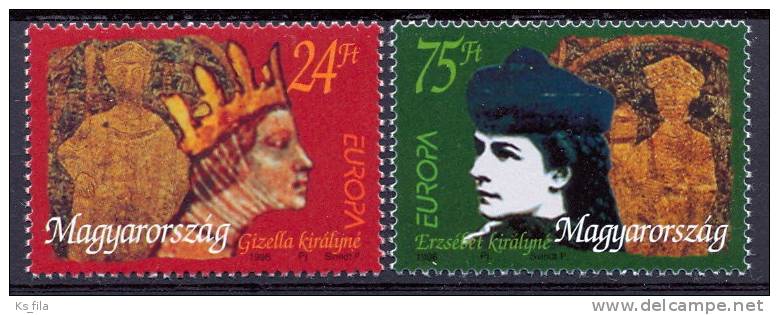 HUNGARY - 1996. Europa. Famous Women. Hungarian Queens. - MNH - Ongebruikt