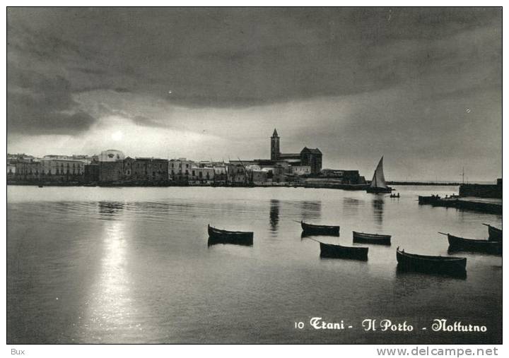 TRANI   BARI  PUGLIA    VIAGGIATA   COME DA FOTO - Trani