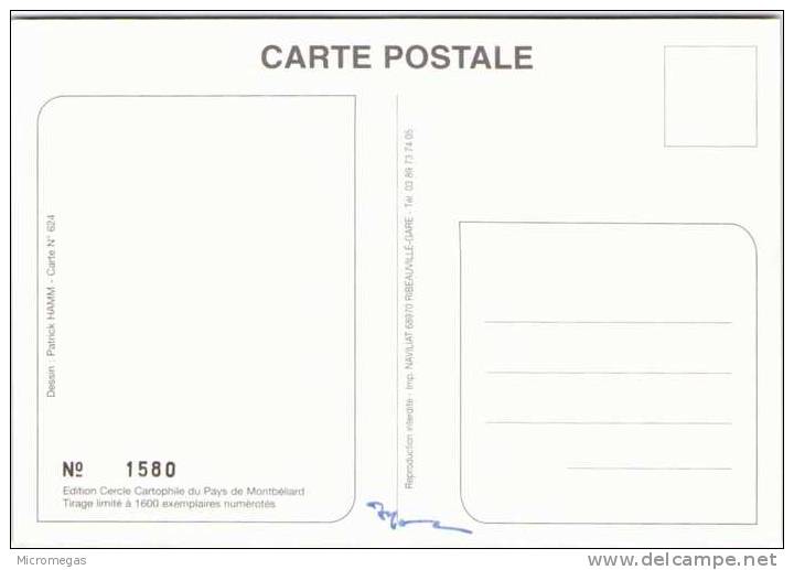 Patrick HAMM - 19ème Salon De La Carte Postale - MONTBELIARD 1999 - Hamm