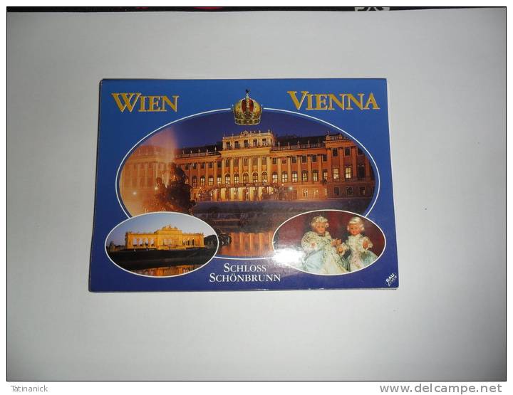 Vienne; Schloss Schönbrunn Carnet 12 Cartes - Palacio De Schönbrunn