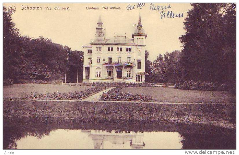 SCHOOTEN = Château "Het Wiltho"  (Nels   Bxl   N° 143) Vierge - Schoten