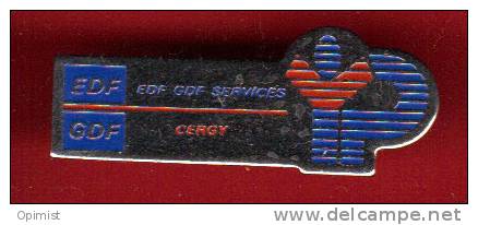 13317-..EDF-GDF..electric Ite.Cergy.signé  Tosca. - EDF GDF