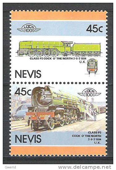 NEVIS N° YVERT 425/26 NEUF ** - St.Kitts And Nevis ( 1983-...)