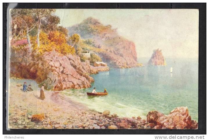 FORGUAY /TUCK Edt. CPA Anglaise Paysage Oilette (froissure) - Postcard 7366 - Tuck, Raphael