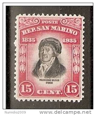 1935 SAN MARINO DELFICO 15 CENT MH * RR2101 - Neufs