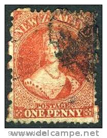 New Zealand #31 Used 1p Victoria From 1864 - Used Stamps