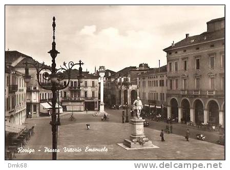 ROVIGO - PIAZZA VITTORIO EMANUELE - 1960 - Rovigo