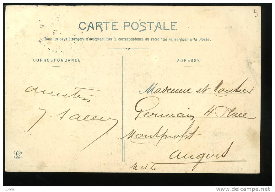 Pyrénées Orientale Les Bouillouses 480 Massif Du Carlitte La Route Carrossable à L´arrivée 1908 Labouche TIMBRE DECOLLE - Other & Unclassified