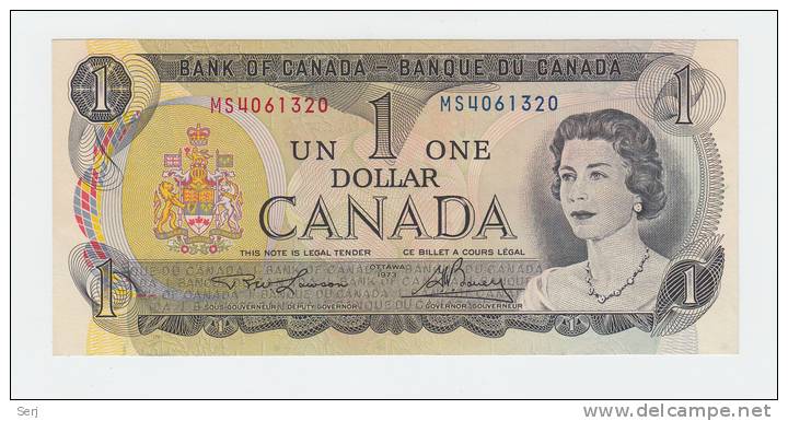 CANADA 1 1973 UNC NEUF P 85a 85 A - Canada