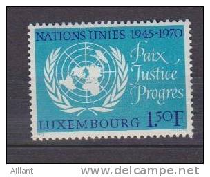 Luxembourg. Nations Unies ** - Nuovi