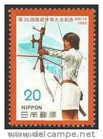 NP0826 Japan1980 National Sports Meeting 1v MNH - Ungebraucht