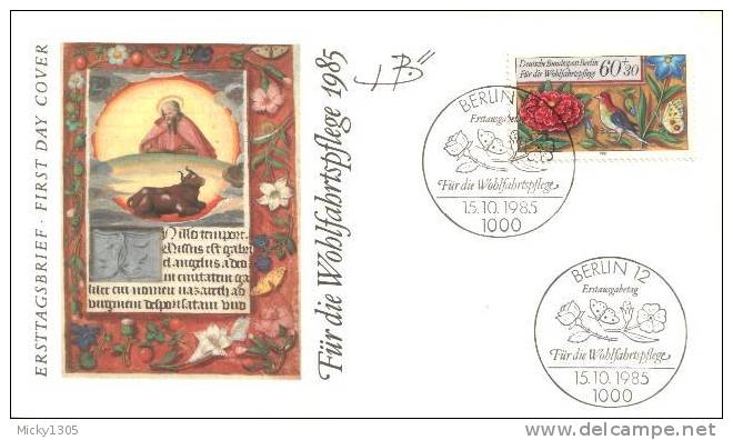 Germany / Berlin - Mi-Nr 744/747 FDC (y644)- - 1981-1990