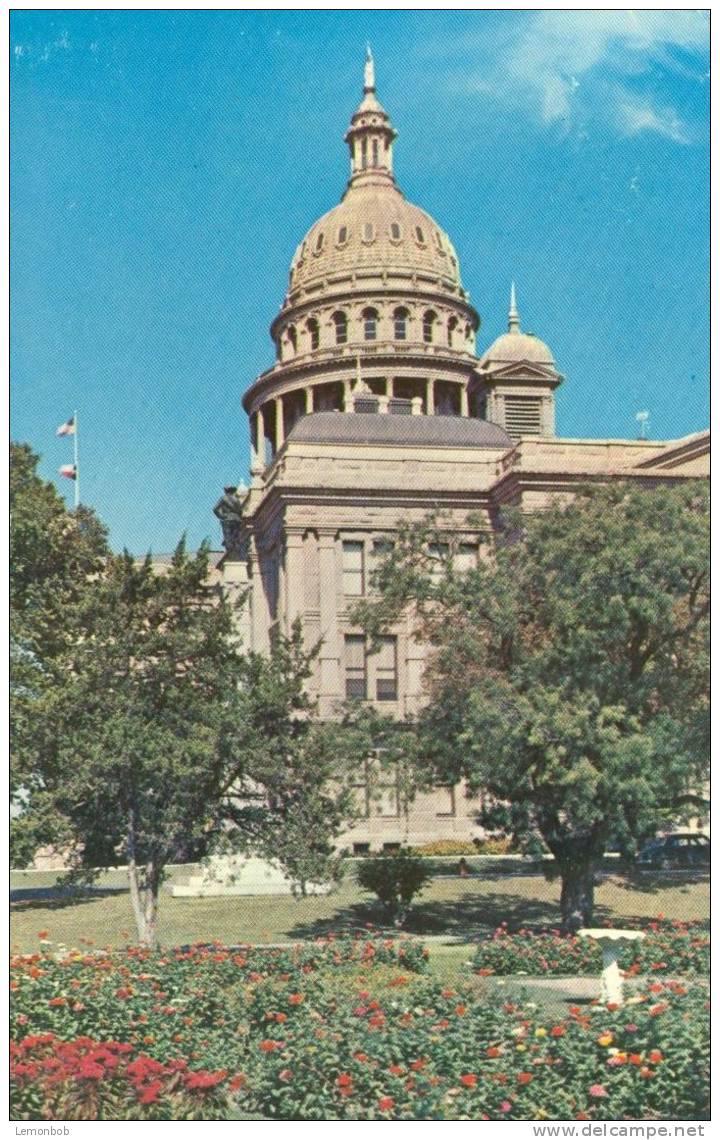 USA – United States – East Entrance And Great Dome, Texas State Capitol Building, Austin Texas, Unused Postcard [P4425] - Austin