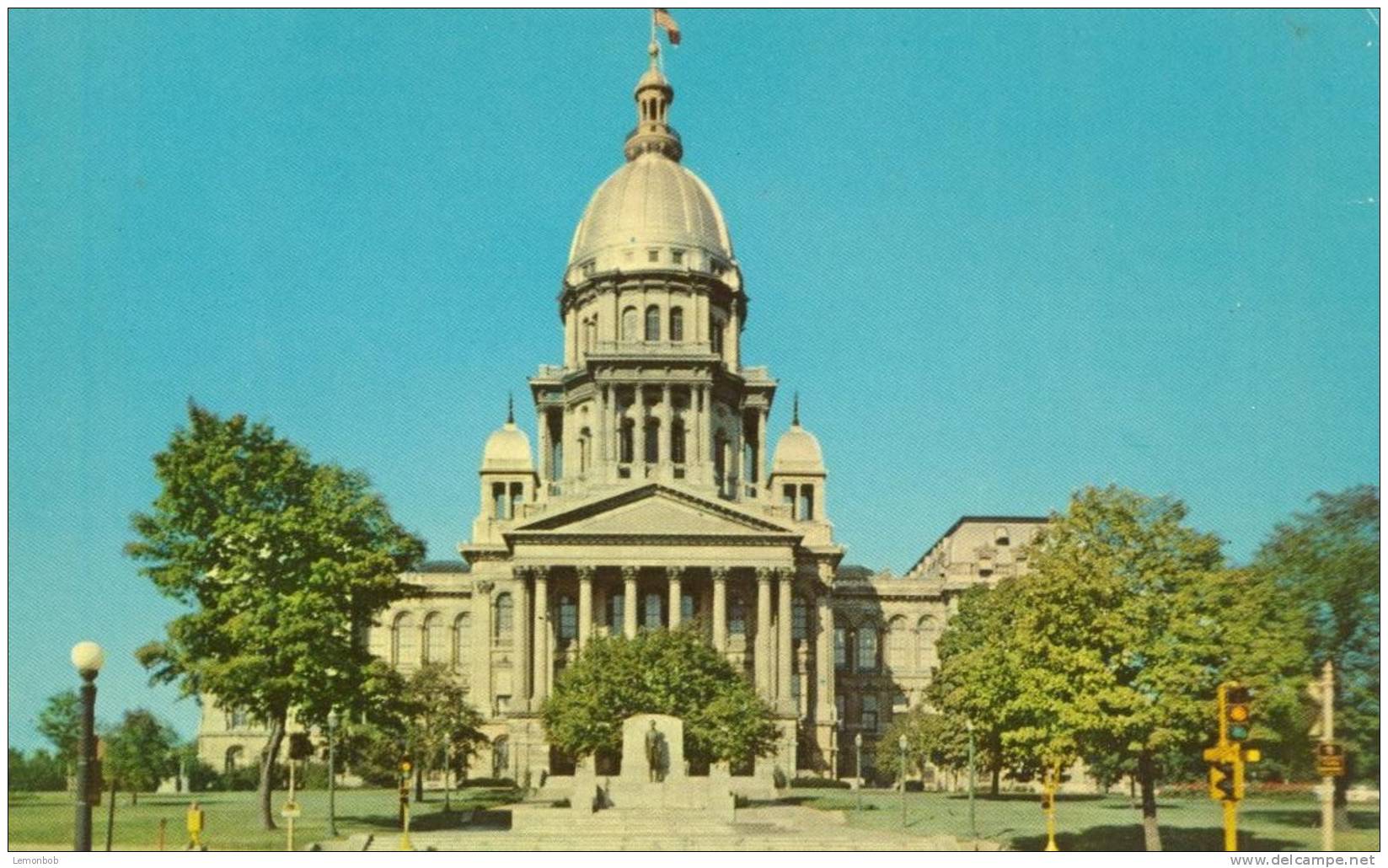 USA – United States – Illinois State Capitol, Springfield Illinois, Unused Postcard [P4430] - Springfield – Illinois